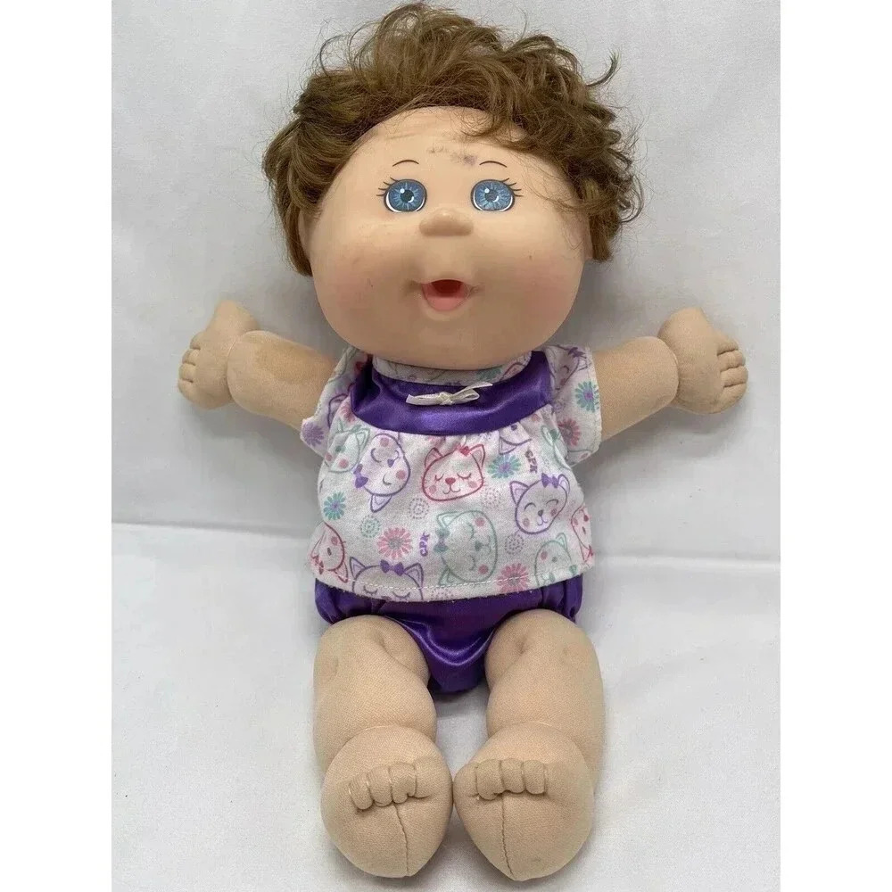 Cabbage Patch Kids RARE RAE PAIGE BROWN HAIR & BLUE EYES Doll 2012